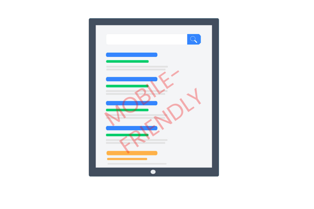 mobile friendly in local seo
